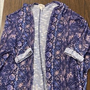 Purple/Blue Cardigan